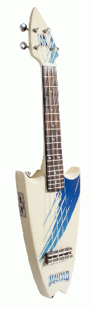 Mahalo Concert Nylon Surf Shark Electric Ukulele