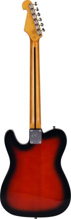 SX Vintage Series VET50 Tele Style Electric Guitar in 2 Tone Sunburst