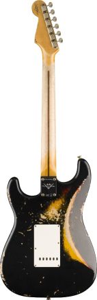 Fender Custom Shop Timeline Series 1960 HSS Stratocaster Heavy Relic Black / 3-Colour Sunburst Electric Guitar