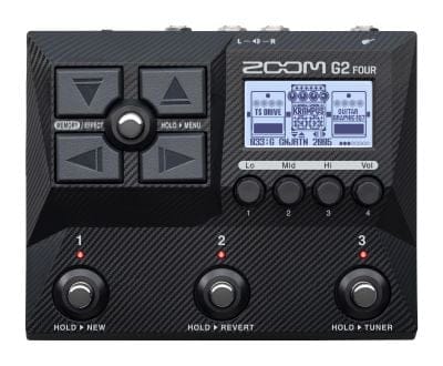 Zoom G2 Four Guitar Multi-Effects Processor & Amp Emulator