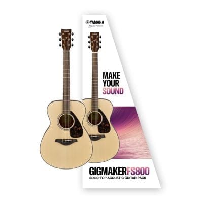 Yamaha GIGMAKER FS800 Acoustic Guitar Pack