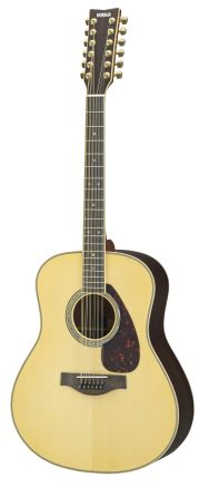 Yamaha LL16-12 ARE 12 String Acoustic Guitar in Natural