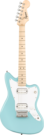 Squier Mini Jazzmaster HH, With Maple Fingerboard, In Daphne Blue
