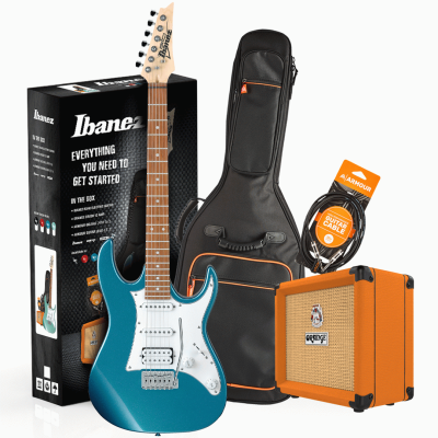 Ibanez RX40MGN Guitar Pack with Orange Crush Amplifier & Accessories