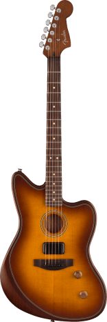Fender Acoustasonic Standard Jazzmaster in Honey Burst