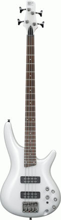 Ibanez SR300E Bass Guitar in Pearl White