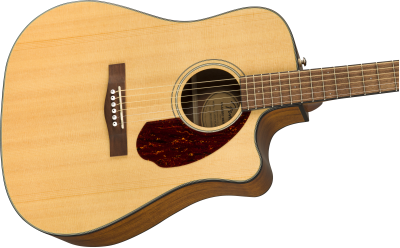 Fender CD-140SCE Acoustic Guitar - Walnut Fingerboard - Natural w/case