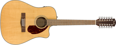 Fender CD-140SCE 12 String Acoustic Guitar - Walnut Fingerboard - Natural w/Case