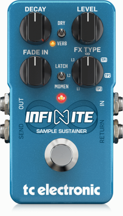 TC Electric Infinte Sample Sustainer Pedal